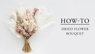 Photo of How to dry a bouquet of flowers