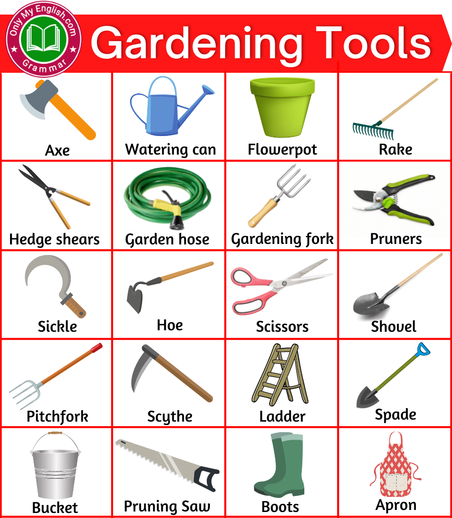 Collection 93+ Images digging tools names with pictures Updated